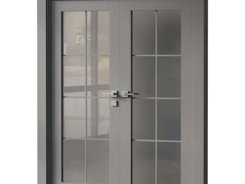 Double doors Belldinni Modern Interior Door Modelo 3D