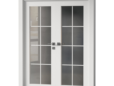 Double doors Belldinni Modern Interior Door Modelo 3D
