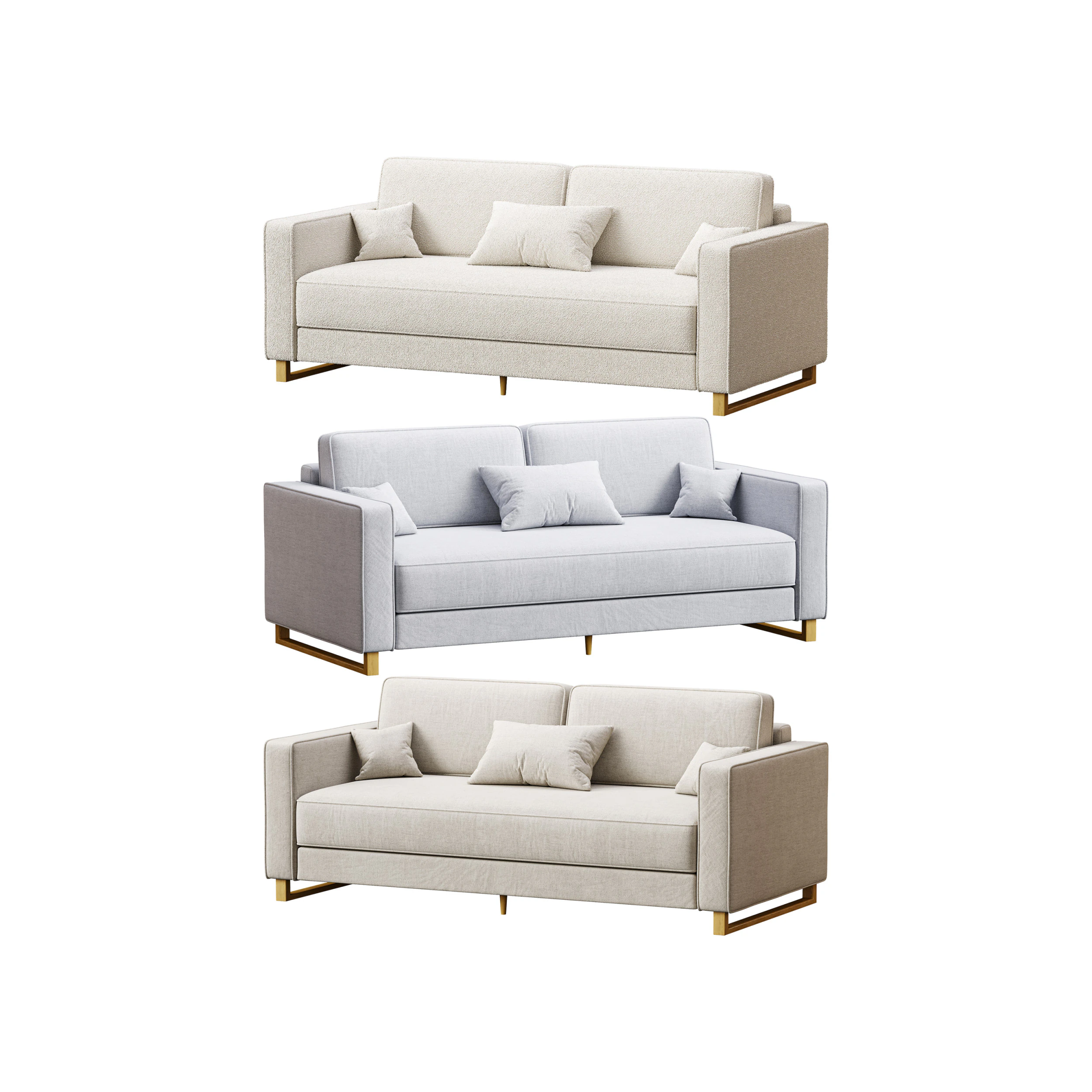 Divano Dunst Modello 3D .c4d .max .obj .3ds .fbx .stl .blend