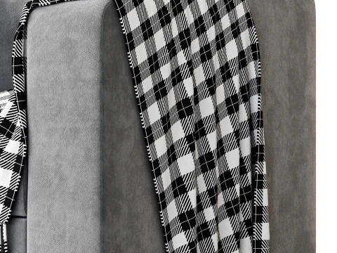 Erwins armchair leather 3D Model