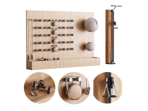 Gym equipment 01 3D 模型