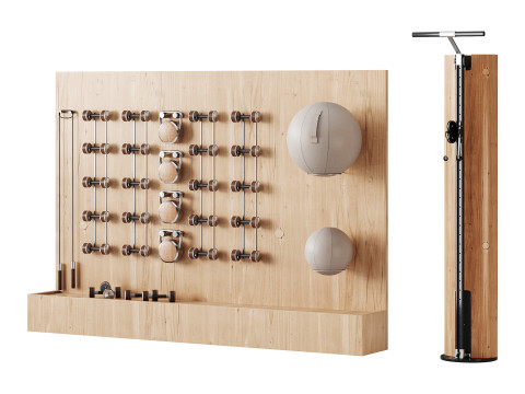 Gym equipment 01 Modelo 3D