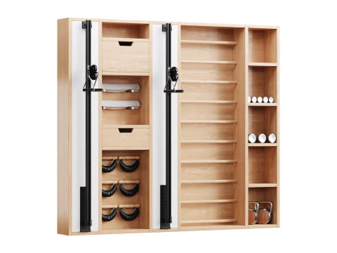 健身器材02 3D 模型