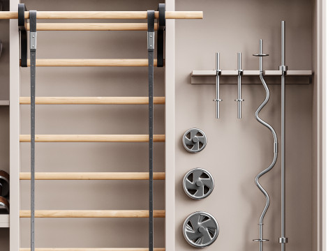 Gym equipment 03 3D 模型