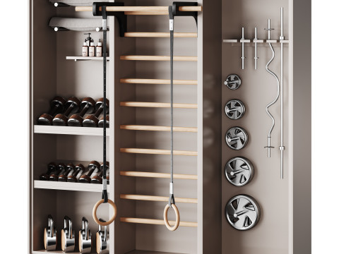 Gym equipment 03 3D 模型