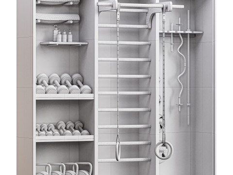 Gym equipment 03 3D 模型