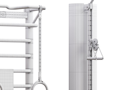 Gym equipment 04 3D मॉडल