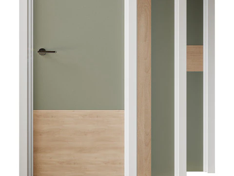 Porta interna Libert&agrave; Modello 3D