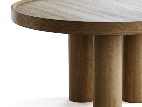 Modern coffee table 3D Model