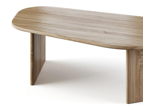 Modern coffee table 2 3D Model