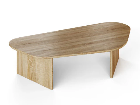 Modern coffee table 2 3D Model