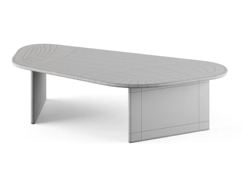 Modern coffee table 2 3D Model
