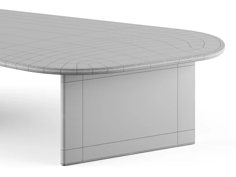 Modern coffee table 2 3D Model