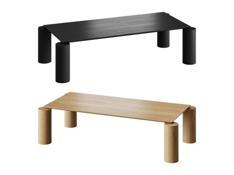 Modern coffee table 3 3D मॉडल