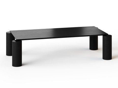 Modern coffee table 3 3D मॉडल
