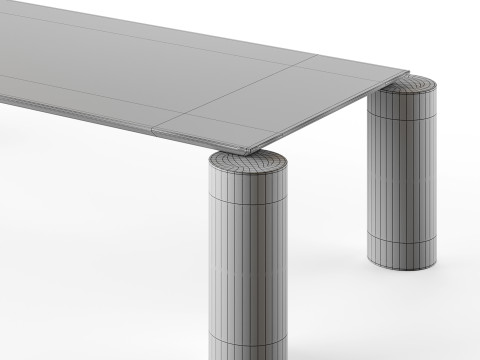 Modern coffee table 3 3D मॉडल