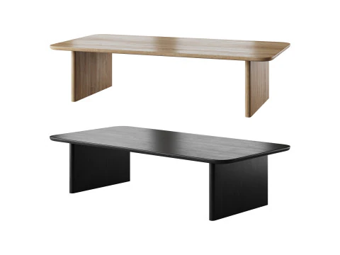 आधुनिक कॉफ़ी टेबल 3 3D मॉडल