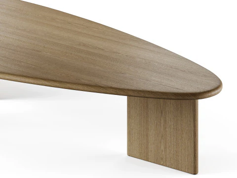 Moderner Couchtisch 3D Modell