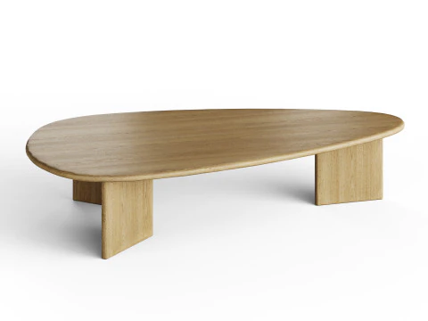 Moderner Couchtisch 3D Modell