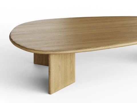 Moderner Couchtisch 3D Modell