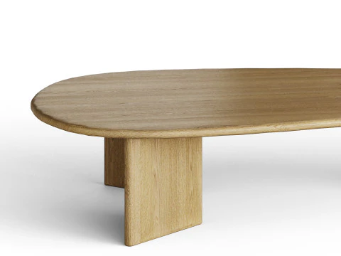 Moderner Couchtisch 3D Modell