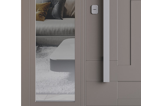 Modern entrance door 01 Model 3D