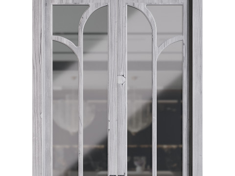 Modern entrance door 07 3D Model