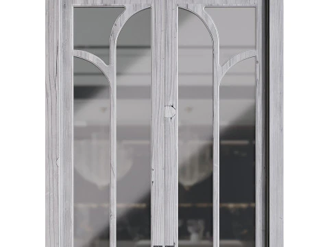 Modern entrance door 07 3D Model