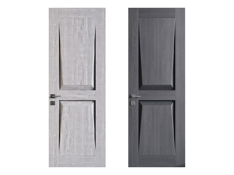 Modern entrance door 10 3D मॉडल