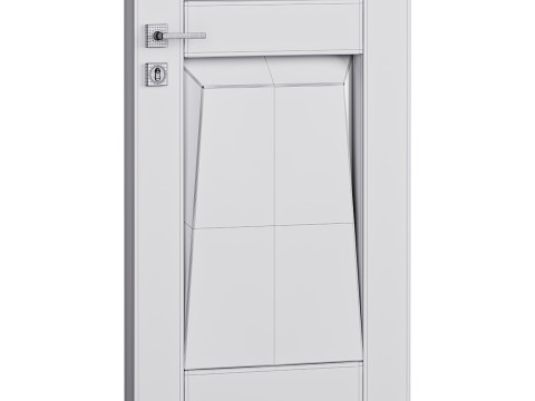 Modern entrance door 10 3D 모델