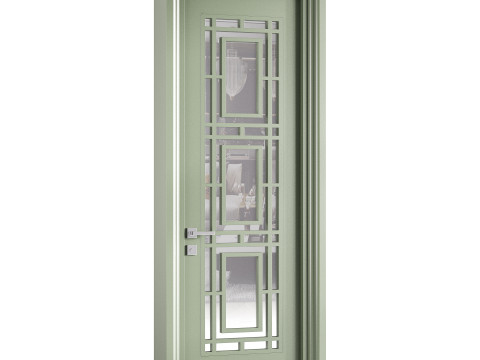 Modern entrance door 11 3D मॉडल
