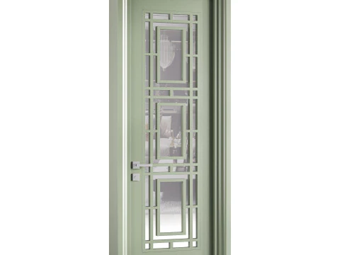 Modern entrance door 11 3D Model