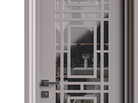 Modern entrance door 11 3D मॉडल