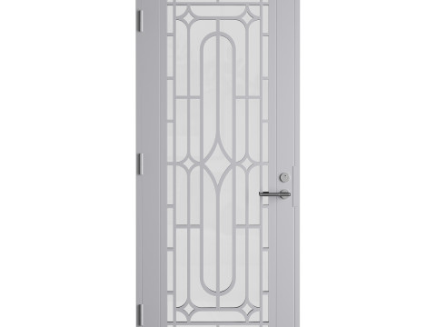 Modern entrance door 12 3D 모델