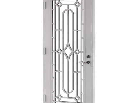 Modern entrance door 12 3D 모델