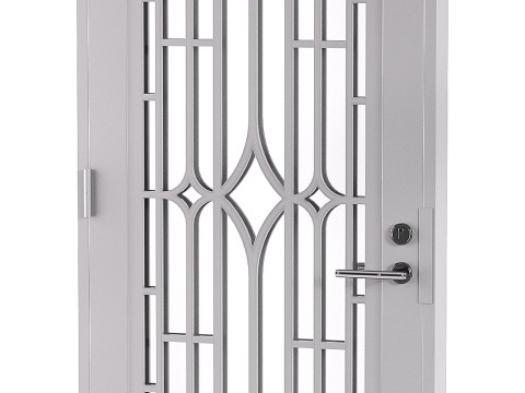 Modern entrance door 12 3D 모델