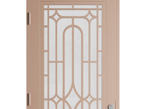 Modern entrance door 12 3D 모델