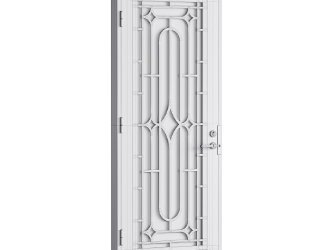 Modern entrance door 12 3D 모델