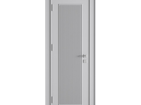 Modern entrance door 13 Modelo 3D