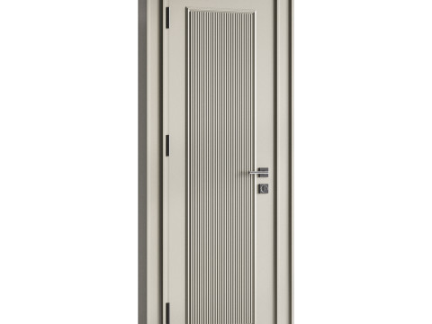 Modern entrance door 13 Modelo 3D