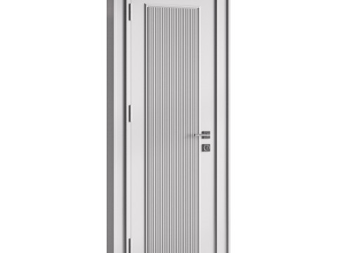 Modern entrance door 13 Modelo 3D