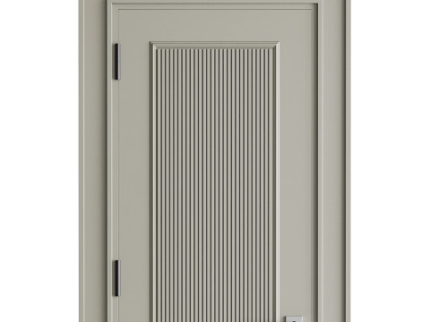Modern entrance door 13 Modelo 3D
