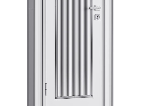 Modern entrance door 13 Modelo 3D