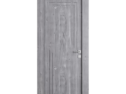 Modern entrance door 14 3D Model