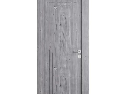 Modern entrance door 14 3D Model