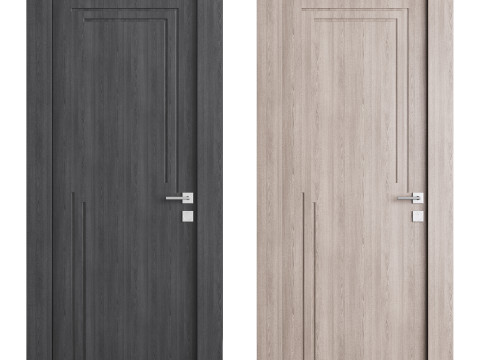 Modern entrance door 14 3D Model