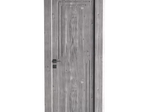 Modern entrance door 14 3D Model