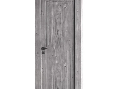 Modern entrance door 14 3D Model