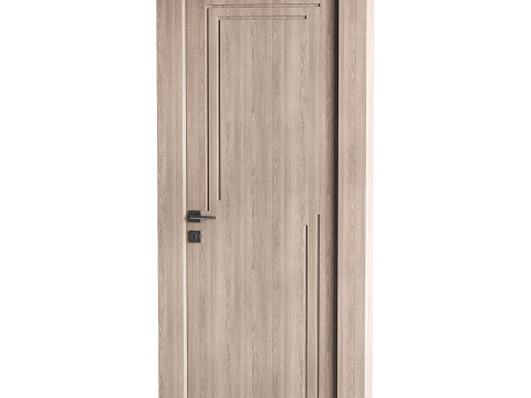 Modern entrance door 14 3D Model