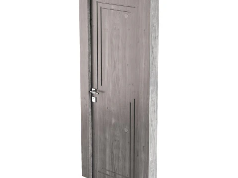 Modern entrance door 14 3D Model
